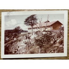 USHUAIA TIERRA DEL FUEGO ANTIGUA FOTO UN POCO MAS CHICA QUE TARJETA POSTAL HOSTERIA KAIKEN